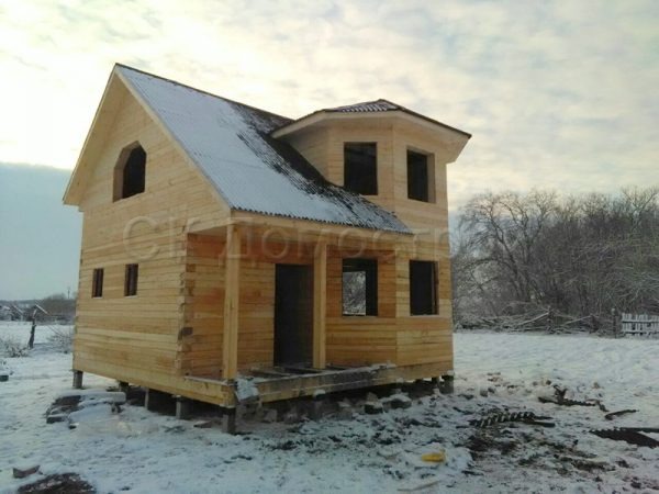 Дом под усадку 7х7 село Гавриловское