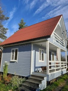 Каркасный дом 6х6 СНТ Чайка