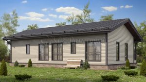 Дом «Антипов» 9х15 м