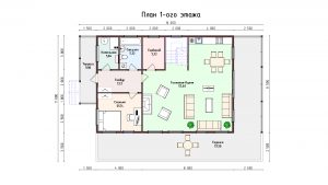 Дом «Орлов» 8,5х12 м