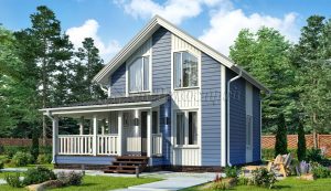 Дом «Егоров» 6х7 м