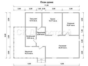 Планировка дома