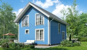 Дом «Щербаков» 7х9 м