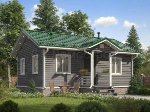 Дом «Арсенов» 6х8 м