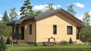 Дом «Акимов» 8х8 м