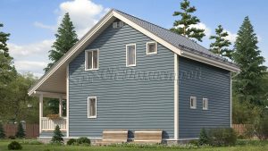 Дом «Булатов» 8х10,5 м