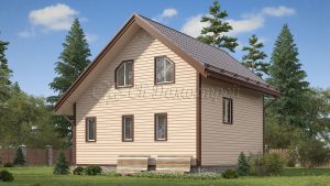 Дом «Чеславов» 7,5х8 м