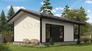 Дом «Громов» 6х10 м