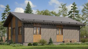 Дом «Калинин» 8х11,5 м