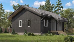 Дом «Кузнецов» 8х10 м