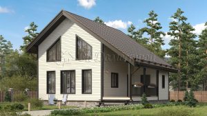 Дом «Ларионов» 9х9,5 м