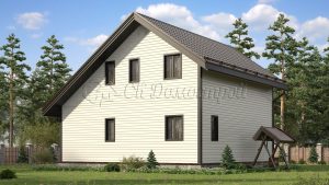 Дом «Ларионов» 9х9,5 м