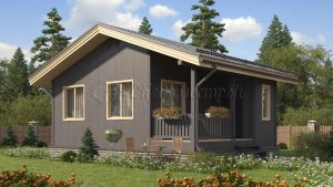 Дом «Миронов» 6х8 м