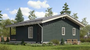 Дом «Олегов» 9х10,5 м