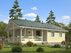 Дом «Остапов» 8х11,5 м