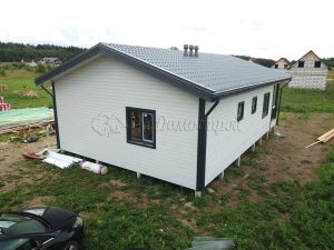 Каркасный дом 7,5х12 Елизаветинское поселение