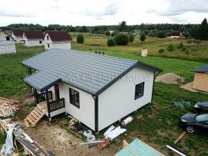 Каркасный дом 7,5х12 Елизаветинское поселение