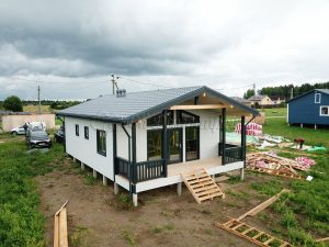 Каркасный дом 7,5х12 Елизаветинское поселение