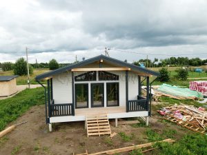 Каркасный дом 7,5х12 Елизаветинское поселение