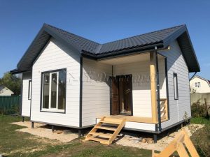 Каркасный дом 6х10 СНТ Лайнер-Соломыково