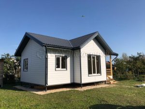 Каркасный дом 6х10 СНТ Лайнер-Соломыково