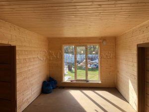 Каркасный дом 6х10 СНТ Лайнер-Соломыково