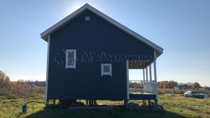 Каркасный дом 6х8 Горная Шальдиха