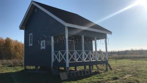 Каркасный дом 6х8 Горная Шальдиха