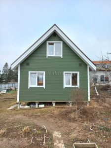 Каркасный дом 6х9 деревня Покровское