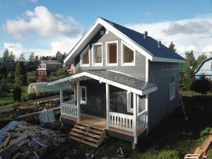 Каркасный дом 6х9,5 СНТ Красногорские Покосы