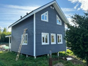 Каркасный дом 6х9,5 СНТ Красногорские Покосы