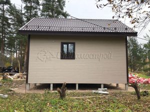 Каркасный дом 7,5х8 поселок Вырица