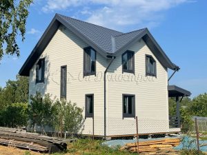 Каркасный дом 7,5х8,5 Куйвозовское поселение