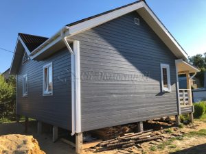 Каркасный дом 7,5х9 СНТ Нивки