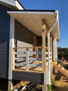 Каркасный дом 7,5х9 СНТ Нивки