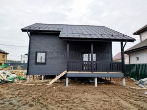 Каркасный дом 7,5х9 поселок Акиньшино