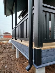 Каркасный дом 7,5х9 поселок Акиньшино