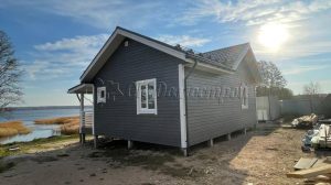 Каркасный дом 7,5х9 Приморское