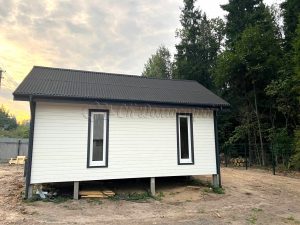 Каркасный дом 7,5х9 СНТ Импульс