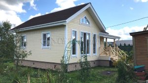 Каркасный дом 7,5х9 СНТ Ветеран