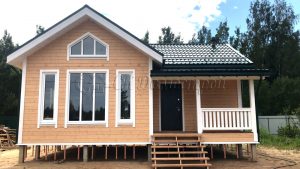 Каркасный дом 7,5х9 СНТ Здоровье