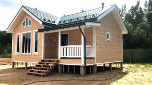 Каркасный дом 7,5х9 СНТ Здоровье