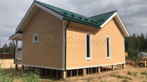 Каркасный дом 7,5х9 СНТ Здоровье