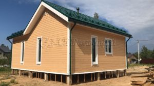 Каркасный дом 7,5х9 СНТ Здоровье