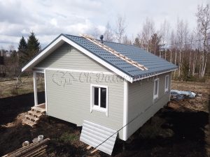 Каркасный дом 7,5х9 Сусанинское поселение