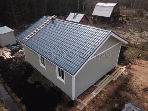 Каркасный дом 7,5х9 Сусанинское поселение