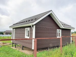 Каркасный дом 7,5х9 ТСН Удачный