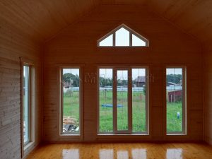 Каркасный дом 7,5х9 ТСН Удачный