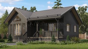 Дом «Васильев» 8,5х10 м