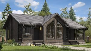 Дом «Наумов» 8,7х13 м